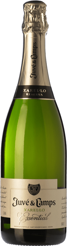 19,95 € Free Shipping | White sparkling Juvé y Camps Essential Reserva D.O. Cava Catalonia Spain Xarel·lo Bottle 75 cl