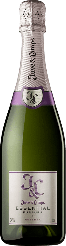 17,95 € Free Shipping | White sparkling Juvé y Camps Essential Reserve D.O. Cava Catalonia Spain Xarel·lo Bottle 75 cl