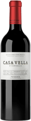 15,95 € 免费送货 | 红酒 Juvé y Camps Casa Vella d'Espiells 岁 D.O. Penedès 加泰罗尼亚 西班牙 Cabernet Sauvignon 瓶子 75 cl