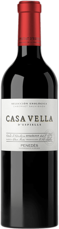 15,95 € Free Shipping | Red wine Juvé y Camps Casa Vella d'Espiells Crianza D.O. Penedès Catalonia Spain Cabernet Sauvignon Bottle 75 cl