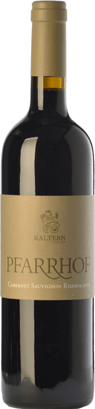 34,95 € 免费送货 | 红酒 Kaltern Pfarrhof 预订 D.O.C. Alto Adige 特伦蒂诺 - 上阿迪杰 意大利 Cabernet Sauvignon 瓶子 75 cl