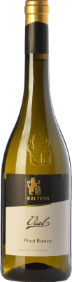 21,95 € Envio grátis | Vinho branco Kaltern Pinot Bianco Vial D.O.C. Alto Adige Trentino-Alto Adige Itália Pinot Branco Garrafa 75 cl
