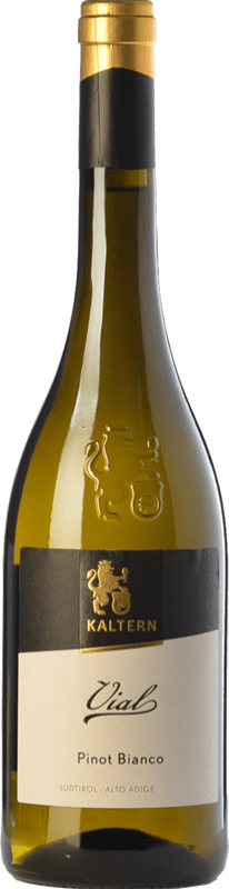 15,95 € 免费送货 | 白葡萄酒 Kaltern Vial D.O.C. Alto Adige 特伦蒂诺 - 上阿迪杰 意大利 Pinot White 瓶子 75 cl