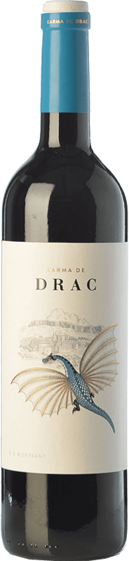 9,95 € 免费送货 | 红葡萄酒 Karma de Drac 年轻的 D.O. Montsant 加泰罗尼亚 西班牙 Garnacha — 歌海娜, Cariñena — 佳丽酿 75 cl