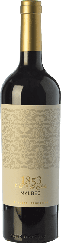 10,95 € Free Shipping | Red wine Kauzo 1853 Young I.G. Valle de Uco Uco Valley Argentina Malbec Bottle 75 cl