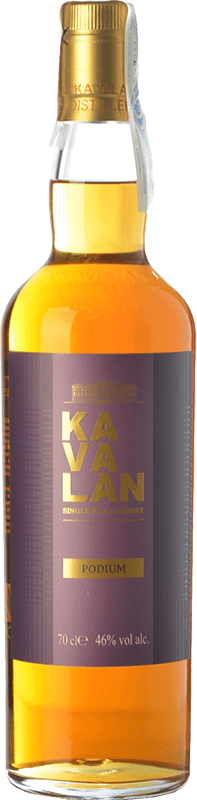 73,95 € Envío gratis | Whisky Single Malt Kavalan Podium Taiwán Botella 70 cl