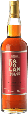 129,95 € Бесплатная доставка | Виски из одного солода Kavalan Sherry Cask Finish Тайвань бутылка 70 cl