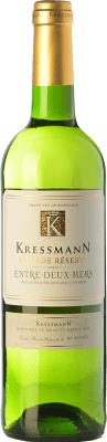 5,95 € Free Shipping | White wine Kressmann Grande Réserve A.O.C. Entre-deux-Mers Bordeaux France Sauvignon White, Sémillon, Muscadelle Bottle 75 cl