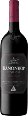175,95 € 送料無料 | 赤ワイン Kanonkop Black 黒い I.G. Stellenbosch Coastal Region 南アフリカ Pinotage ボトル 75 cl