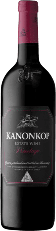 141,95 € 送料無料 | 赤ワイン Kanonkop Black Label I.G. Stellenbosch Coastal Region 南アフリカ Pinotage ボトル 75 cl