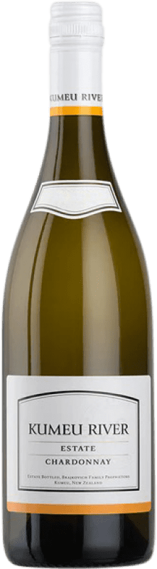 44,95 € Free Shipping | White Wine Kumeu River Estate Crianza — Aged I.G. Auckland Auckland New Zealand Chardonnay Bottle 75 cl