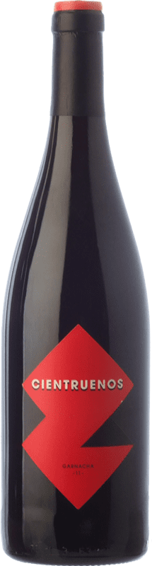 16,95 € 免费送货 | 红酒 La Calandria Cientruenos 年轻的 D.O. Navarra 纳瓦拉 西班牙 Grenache 瓶子 75 cl