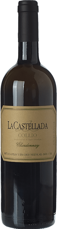 32,95 € Бесплатная доставка | Белое вино La Castellada D.O.C. Collio Goriziano-Collio Фриули-Венеция-Джулия Италия Chardonnay бутылка 75 cl