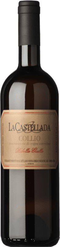 37,95 € Free Shipping | White wine La Castellada D.O.C. Collio Goriziano-Collio Friuli-Venezia Giulia Italy Ribolla Gialla Bottle 75 cl