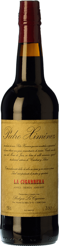 17,95 € Envoi gratuit | Vin Doux La Cigarrera PX Viejo — Vieux D.O. Manzanilla-Sanlúcar de Barrameda Andalousie Espagne Pedro Ximénez Bouteille 75 cl