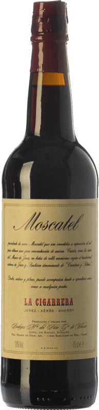 18,95 € 送料無料 | 甘口ワイン La Cigarrera Moscatel Viejo D.O. Manzanilla-Sanlúcar de Barrameda アンダルシア スペイン Muscat ボトル 75 cl