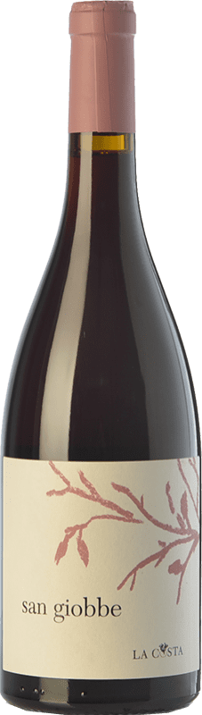 29,95 € Kostenloser Versand | Rotwein La Costa San Giobbe I.G.T. Terre Lariane Lombardei Italien Spätburgunder Flasche 75 cl