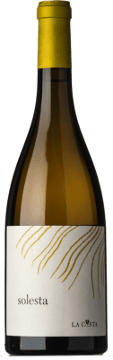 18,95 € Spedizione Gratuita | Vino bianco La Costa Solesta I.G.T. Terre Lariane lombardia Italia Riesling, Manzoni Bianco Bottiglia 75 cl