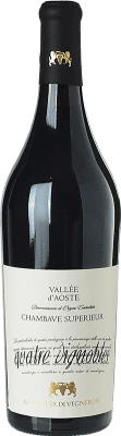 18,95 € 送料無料 | 赤ワイン La Crotta di Vegneron Quatre Vignobles D.O.C. Valle d'Aosta ヴァッレ・ダオスタ イタリア Pinot Black, Gamay, Fumin, Petit Rouge ボトル 75 cl