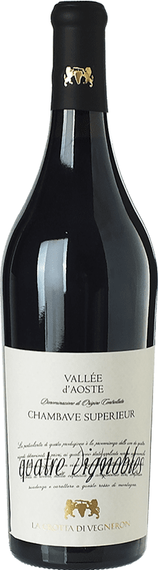18,95 € Envoi gratuit | Vin rouge La Crotta di Vegneron Quatre Vignobles D.O.C. Valle d'Aosta Vallée d'Aoste Italie Pinot Noir, Gamay, Fumin, Petit Rouge Bouteille 75 cl