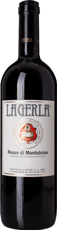 24,95 € Бесплатная доставка | Красное вино La Gerla D.O.C. Rosso di Montalcino Тоскана Италия Sangiovese бутылка 75 cl