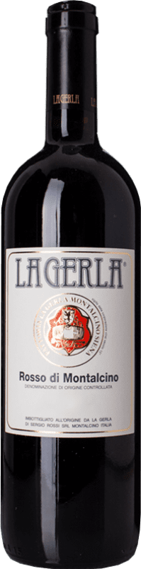 23,95 € Kostenloser Versand | Rotwein La Gerla D.O.C. Rosso di Montalcino Toskana Italien Sangiovese Flasche 75 cl