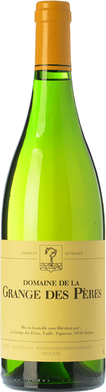 159,95 € 送料無料 | 白ワイン La Grange des Pères Blanc 高齢者 I.G.P. Vin de Pays Languedoc ラングドック フランス Roussanne, Viognier, Marsanne ボトル 75 cl