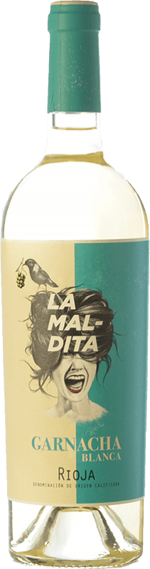 9,95 € Free Shipping | White wine La Maldita Crianza D.O.Ca. Rioja The Rioja Spain Grenache White Bottle 75 cl