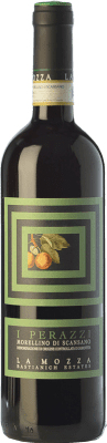 19,95 € Бесплатная доставка | Красное вино La Mozza I Perazzi D.O.C.G. Morellino di Scansano Тоскана Италия Syrah — Сира, Garnacha — Гренаш, Sangiovese — Санджовезе, Colorino — Колорино, Ciliegiolo — Чилиеджоло 75 cl