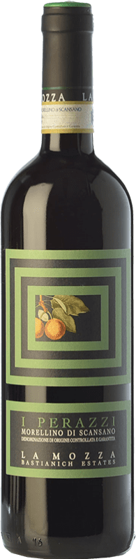 18,95 € 免费送货 | 红酒 La Mozza I Perazzi D.O.C.G. Morellino di Scansano 托斯卡纳 意大利 Syrah, Grenache, Sangiovese, Colorino, Ciliegiolo 瓶子 75 cl