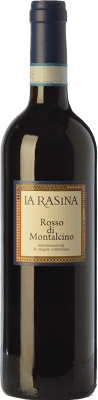 14,95 € Free Shipping | Red wine La Rasina D.O.C. Rosso di Montalcino Tuscany Italy Sangiovese Bottle 75 cl