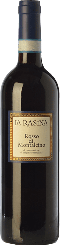 18,95 € Бесплатная доставка | Красное вино La Rasina D.O.C. Rosso di Montalcino Тоскана Италия Sangiovese — Санджовезе Eco — Эко Био Органический 75 cl