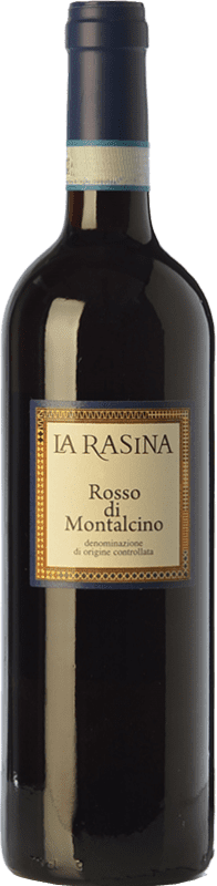 17,95 € Envio grátis | Vinho tinto La Rasina D.O.C. Rosso di Montalcino Tuscany Itália Sangiovese Garrafa 75 cl