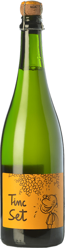 12,95 € Envío gratis | Espumoso blanco La Salada Tinc Set Ancestral España Macabeo, Xarel·lo Botella 75 cl
