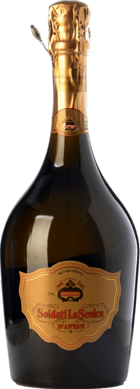 74,95 € 免费送货 | 白起泡酒 La Scolca D'Antan 香槟 D.O.C.G. Cortese di Gavi 皮埃蒙特 意大利 Cortese 瓶子 75 cl