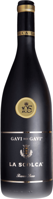 29,95 € 送料無料 | 白ワイン La Scolca Etichetta Nera D.O.C.G. Cortese di Gavi ピエモンテ イタリア Cortese ボトル 75 cl