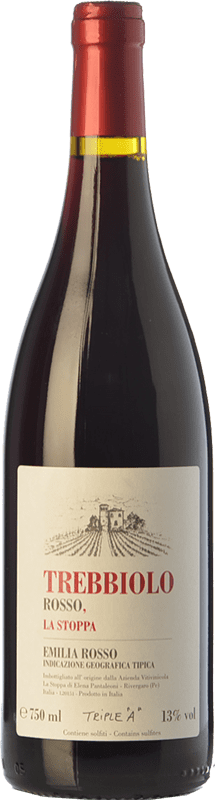 19,95 € Spedizione Gratuita | Vino Rosso La Stoppa Trebbiolo Fermo I.G.T. Emilia Romagna Emilia-Romagna Italia Bonarda, Barbera Eco — Biologico 75 cl