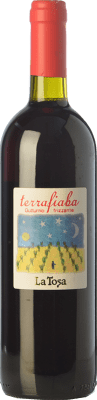 10,95 € Free Shipping | White Sparkling Wine La Tosa Terrafiaba Frizzante — Semi-Sparkling D.O.C. Gutturnio Emilia-Romagna Italy Bonarda, Barbera 75 cl
