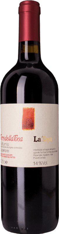 13,95 € Free Shipping | Red wine La Tosa Superiore Terre della Tosa D.O.C. Gutturnio Emilia-Romagna Italy Bonarda, Barbera Bottle 75 cl
