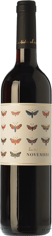 9,95 € Free Shipping | Red wine La Vida Al Camp Novembre Young D.O. Penedès Catalonia Spain Tempranillo, Grenache, Samsó Bottle 75 cl