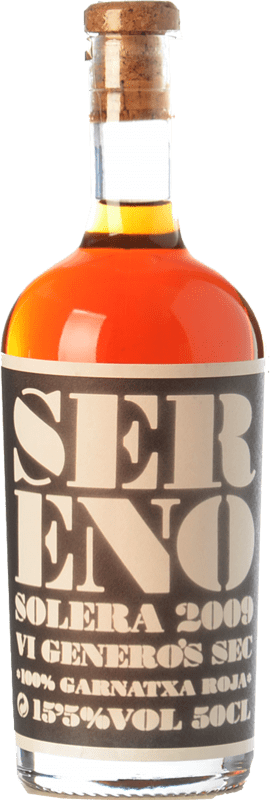 15,95 € Free Shipping | Fortified wine La Vinyeta Sereno Solera D.O. Empordà Catalonia Spain Grenache Grey Medium Bottle 50 cl