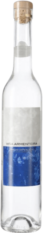 13,95 € Free Shipping | Pomace Brandy Lagar de Cervera Viña Armenteira Blanco — White D.O. Orujo de Galicia Galicia Spain Medium Bottle 50 cl