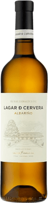 18,95 € Envio grátis | Vinho branco Lagar de Cervera D.O. Rías Baixas Galiza Espanha Albariño Garrafa 75 cl