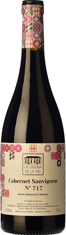 22,95 € 免费送货 | 红酒 Lagar de Isilla La Casona de la Vid 岁 I.G.P. Vino de la Tierra de Castilla y León 卡斯蒂利亚莱昂 西班牙 Cabernet Sauvignon 瓶子 75 cl