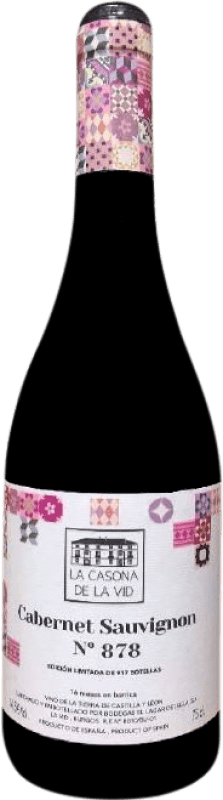 23,95 € Spedizione Gratuita | Vino rosso Lagar de Isilla La Casona de la Vid Crianza I.G.P. Vino de la Tierra de Castilla y León Castilla y León Spagna Cabernet Sauvignon Bottiglia 75 cl