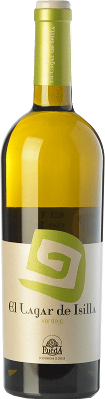 10,95 € Free Shipping | White wine Lagar de Isilla D.O. Rueda Castilla y León Spain Verdejo Bottle 75 cl