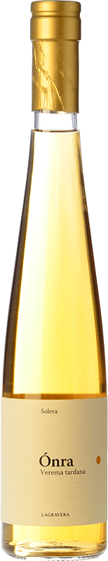 19,95 € Бесплатная доставка | Сладкое вино Lagravera Ónra Vi de Pedra Solera D.O. Costers del Segre Каталония Испания Grenache White Половина бутылки 37 cl