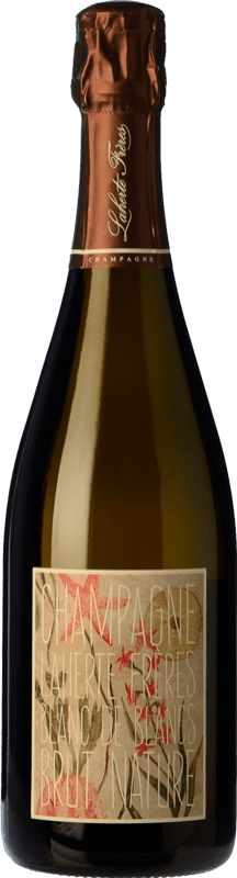 69,95 € 免费送货 | 白起泡酒 Laherte Frères Blanc de Blancs Brut Nature A.O.C. Champagne 香槟酒 法国 Chardonnay 瓶子 75 cl