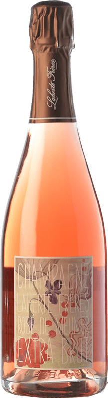 46,95 € Envio grátis | Espumante rosé Laherte Frères Rosé de Meunier A.O.C. Champagne Champagne França Pinot Meunier Garrafa 75 cl