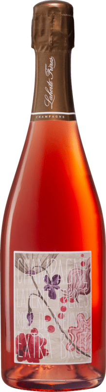 46,95 € 免费送货 | 桃红起泡酒 Laherte Frères Meunier Rosé — 桃红葡萄酒 A.O.C. Champagne 香槟酒 法国 Pinot Meunier — 黑皮诺·莫尼耶 75 cl